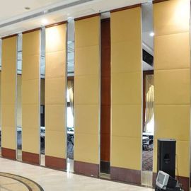 Składane obsługiwane ściany działowe w sali konferencyjnej Dostosowane kolory
