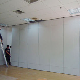Dance Studio Office Dźwiękoszczelne ruchome lustrzane ścianki działowe MDF Powierzchnia melaminy