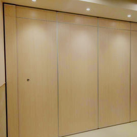 Drewniane ruchome ściany działowe akustyczne Drzwi pojedyncze lub drzwi podwójne