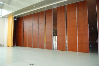 Przesuwne aluminiowe gąsienice Akustyczne ruchome ściany działowe Ściany działalne