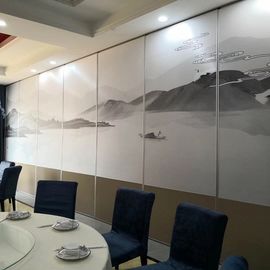 Kurtyny promocyjne przesuwne składane Ruchome ścianki działowe do sali konferencyjnej