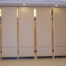 Elastyczny podział pomieszczeń Drewniane dźwiękoszczelne wiszące ruchome ściany działowe