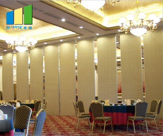 Składany system ścianek działowych przesuwnych Ściany działowych akustycznych pomieszczeń restauracyjnych