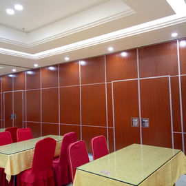 Ruchome ściany działowe biurowe Dźwiękoszczelne biurowe składane drzwi drewniane