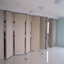 Przesuwne składane drzwi partycji Ruchome ścianki działowe z dźwiękoszczelną ścianą działową do sali konferencyjnej