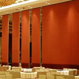 Dźwiękoszczelna sala bankietowa Aluminiowa rama Hotel Mobilne ruchome ścianki działowe