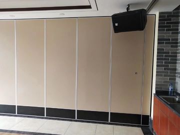 65 mm ściany przesuwne z prowadzeniem toru Sala bankietowa Ruchome składane ściany działowe