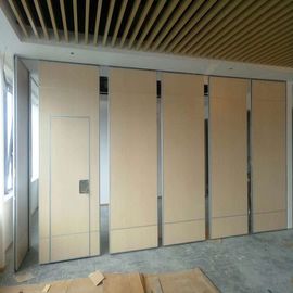 Wewnętrzne przegródki ognioodporne drzwi przesuwne Składane ściany działowe biurowe
