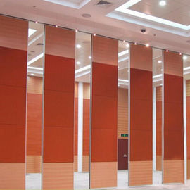 Dźwiękoszczelna dekoracja Aluminiowe ruchome ruchome ściany działowe do sali bankietowej