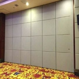 Składane ścianki działowe z laminowanego materiału przesuwnego Przesuwne ściany ruchome do sali konferencyjnej