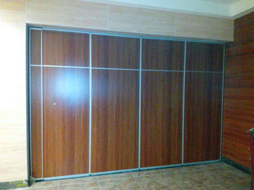 Przesuwne aluminiowe ścianki działowe akustyczne Hotelowe ścianki działowe składane dźwiękoszczelne