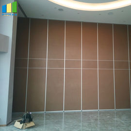 Przesuwne składane ściany działowe do restauracji Jadalnia Biuro Dostosowany kolor