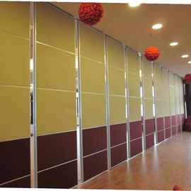 65 Typowa restauracja Akustyczne ruchome ściany działowe z aluminiową ramą
