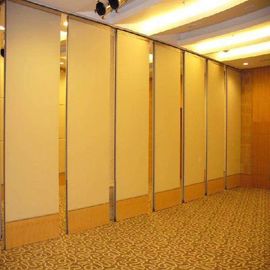 Sala konferencyjna Dźwiękoszczelne ruchome ścianki działowe Akustyczne składane ścianki działowe dla hotelu