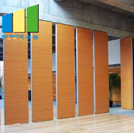 Ruchome ścianki działowe Melamine Komercyjne przesuwne składane ścianki działowe do biura