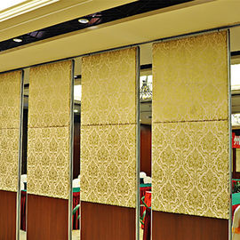 Systemy ścianek działowych ruchomych z aluminiowym uchwytem Łatwa ściana przesuwna do sali konferencyjnej