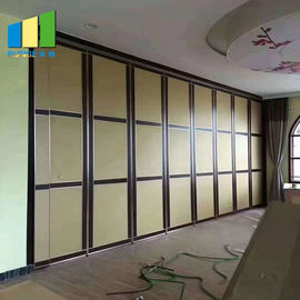 Myanmar MDF Acoustic Fabric Rolling ruchome ściany działowe do restauracji
