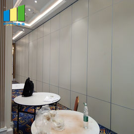 Aluminiowa rama Restauracja Ruchome ścianki działowe Akustyczna składana ściana