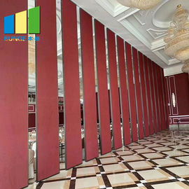 Balowe akustyczne ruchome ścianki działowe Dźwiękoszczelne składane ściany działowe do restauracji w Tajlandii