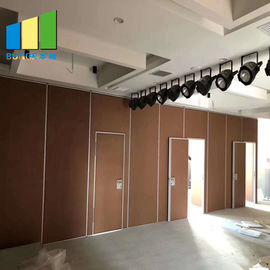 Aluminiowe ruchome ścianki działowe Akustyczne ścianki działowe do sali konferencyjnej