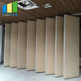Ruchome ścianki działowe akustyczne Przesuwne składane ścianki działowe do hali wystawienniczej