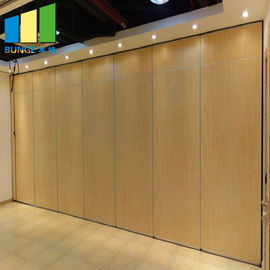 Dźwiękoszczelne elastyczne ruchome przesuwne składane ściany działowe do sali konferencyjnej
