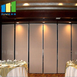 Hotelowa akustyczna ścianka działowa Ruchome ognioodporne składane ścianki działowe Drzwi w Manili