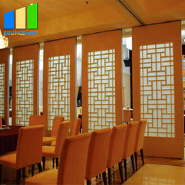 Dekoracyjne akustyczne ścianki działowe Składane ścianki działowe Ścianki działowe do restauracji