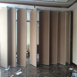 Akustyczne panele działowe Izolacja akustyczna Aluminiowa ruchoma ścianka działowa dla hotelu