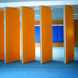 Akustyczne ruchome ściany działowe typu -65 składane górne ściany działowe do pokoju wielofunkcyjnego