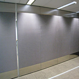 Składane przesuwane Łatwe w obsłudze biuro Dostosowane 80-stopniowa aluminiowa rama Chińska ścianka działowa Foshan