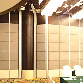 Ruchome wykończenie tkaniny Zdejmowana wystawa Ścianka działowa z ognioodpornego materiału akustycznego dla hotelu