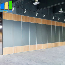 Ścianki działowe składane biurowe Kanał aluminiowy Przegroda dzieląca mdf Przegroda ruchoma
