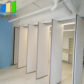 Dźwiękoszczelne partycje o szerokości 500 mm Składane ścianki działowe MDF Ruchoma ściana z aluminiową ramą