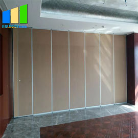 Składana ruchoma drewniana przesuwna składana ścianka działowa do sali bankietowej w hotelu
