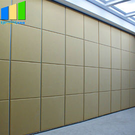 Dźwiękoszczelne ścianki działowe Drzwi harmonijkowe Dzielnik pokoju Panel akustyczny Ruchome ścianki działowe z mdf w Dubaju