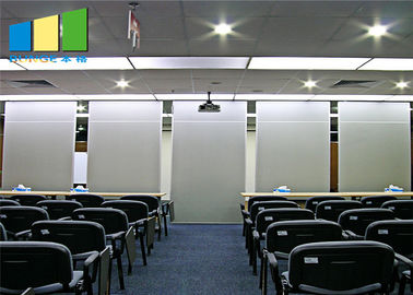 65 mm Składane przesuwne, dźwiękoszczelne ściany działowe Akustyczne dzielniki do sal konferencyjnych