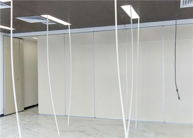 Klient w USA biały projekt 65 mm ruchoma ścianka działowa biurowy dobrze wykonany