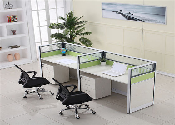 Modułowe meble biurowe Biurko komputerowe Mesh Office Chair Call Center Open Office Workstation