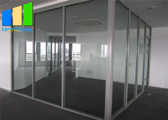 EBUNGE ognioodporny system ścianek działowych ze szkła hartowanego do dekoracji biur i hoteli