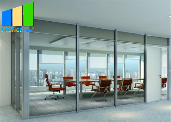 EBUNGE ognioodporny system ścianek działowych ze szkła hartowanego do dekoracji biur i hoteli