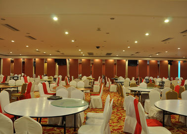 Folding Partition Walls , Acoustic Movable Partition For Banquet Wedding Facility
