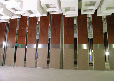 Room Partition Wall , Office Operable Partition Wall 85MM Melamine Panel