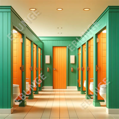 Wysokiej odporności ogniowej ściana rozdzielcza toalety z różnymi opcjami kolorystycznymi i odpornością na uderzenia