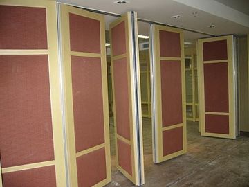 Wielokolorowe ruchome ścianki działowe / dźwiękoszczelne dzielniki pomieszczeń do sali bankietowej