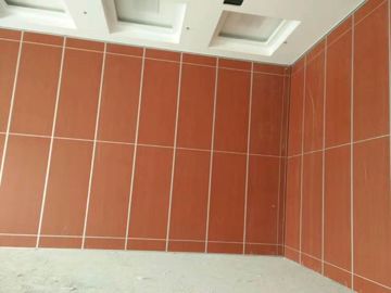 Melamine Surface Interior Door Przesuwane ściany Track MDF Movable Partition for Indian Restaurant