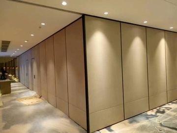 Melamine Surface Interior Door Przesuwane ściany Track MDF Movable Partition for Indian Restaurant