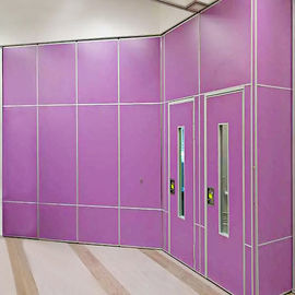 Dźwiękochłonna podłoga biurowa do sufitu Ściana z ruchomym profilem aluminiowym