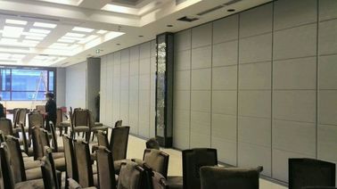 Multi Color Hotel Ruchome ścianki działowe Aluminiowa rama Skórzana powierzchnia