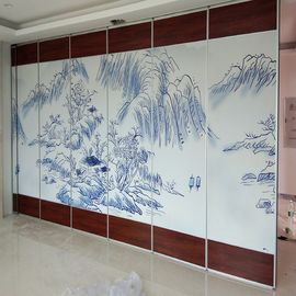 Składane ścianki działowe z panelem akustycznym do dekoracji sali konferencyjnej